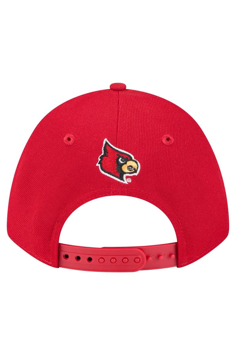 Men's New Era Red Louisville Cardinals Team Collective 9FORTY M-Crown Adjustable Hat, Alternate, color, Red