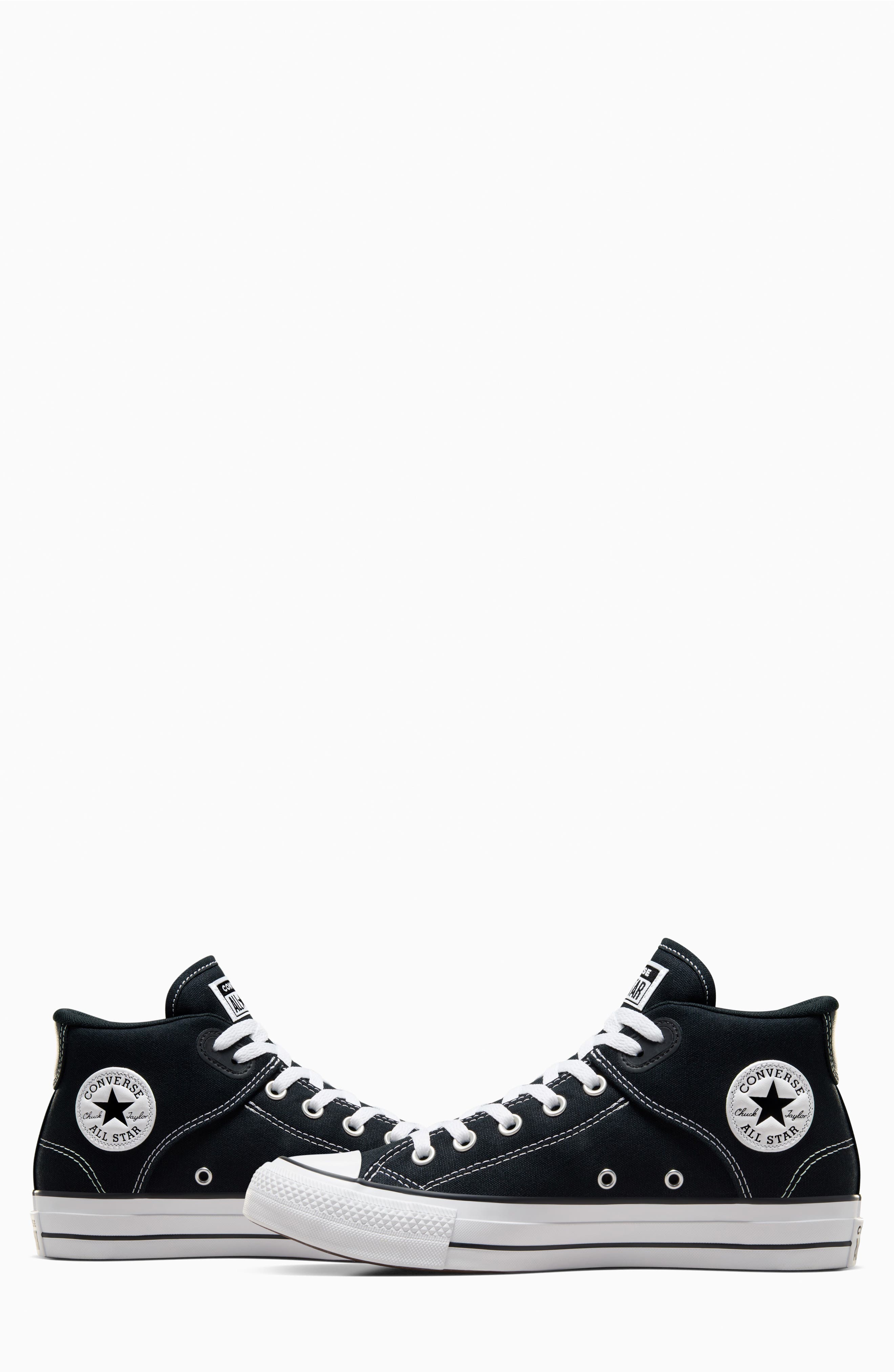 Converse Gender Inclusive Chuck Taylor<sup>®</sup> All Star<sup>®</sup> Tremont Street High Top Sneaker, Alternate, color, Black/ White/ Black