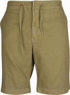 Barbour Linen & Cotton Blend Shorts