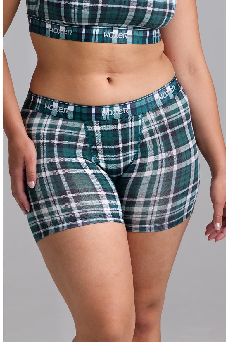 Baller Ultra-Soft 5-Inch Boxer Briefs, Main, color, BALSAM PLAID