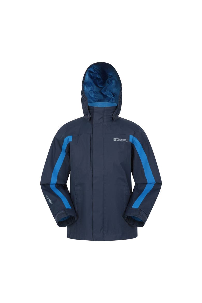 Childrens/Kids Samson II Waterproof Jacket, Main, color, Navy