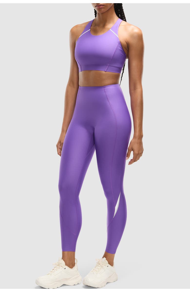 Peloton PaceForm High Rise Legging 25", Alternate, color, Bright Purple