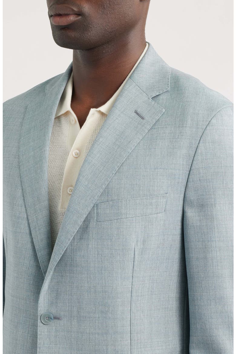 Icon Relaxed Fit Wool Suit, Alternate, color, LIGHT GREEN