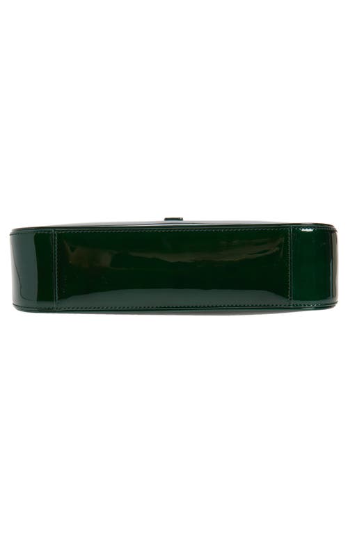 Saint Laurent Small Le 5 À 7 Patent Leather Shoulder Bag