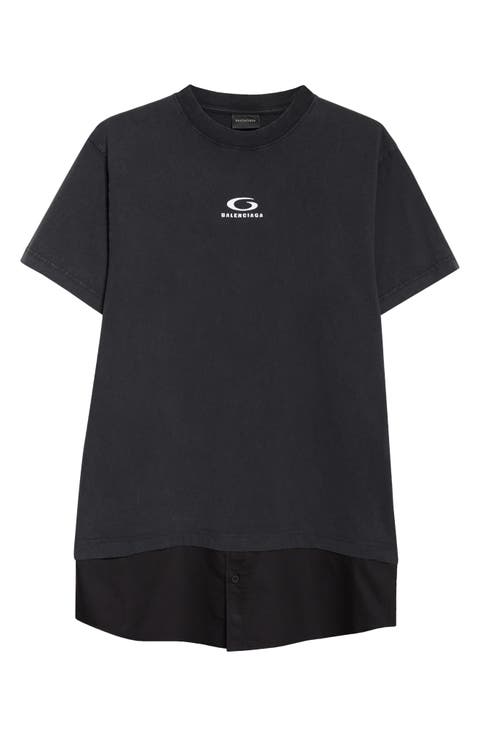 Hybrid Loop Sports Icon Logo Dry Jersey & Poplin T-Shirt Dress