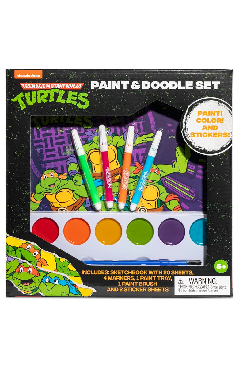 Inkology Paint
Doodle, Teenage Mutant Ninja Turtles Coloring Set, 5+, Main, color, Multicolored