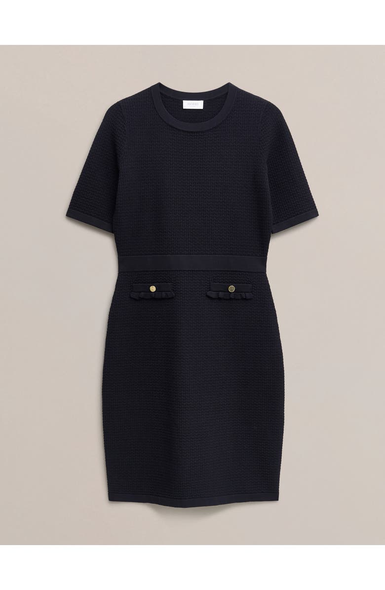 HOBBS LONDON Petra Knitted Dress, Alternate, color, Hobbs Navy