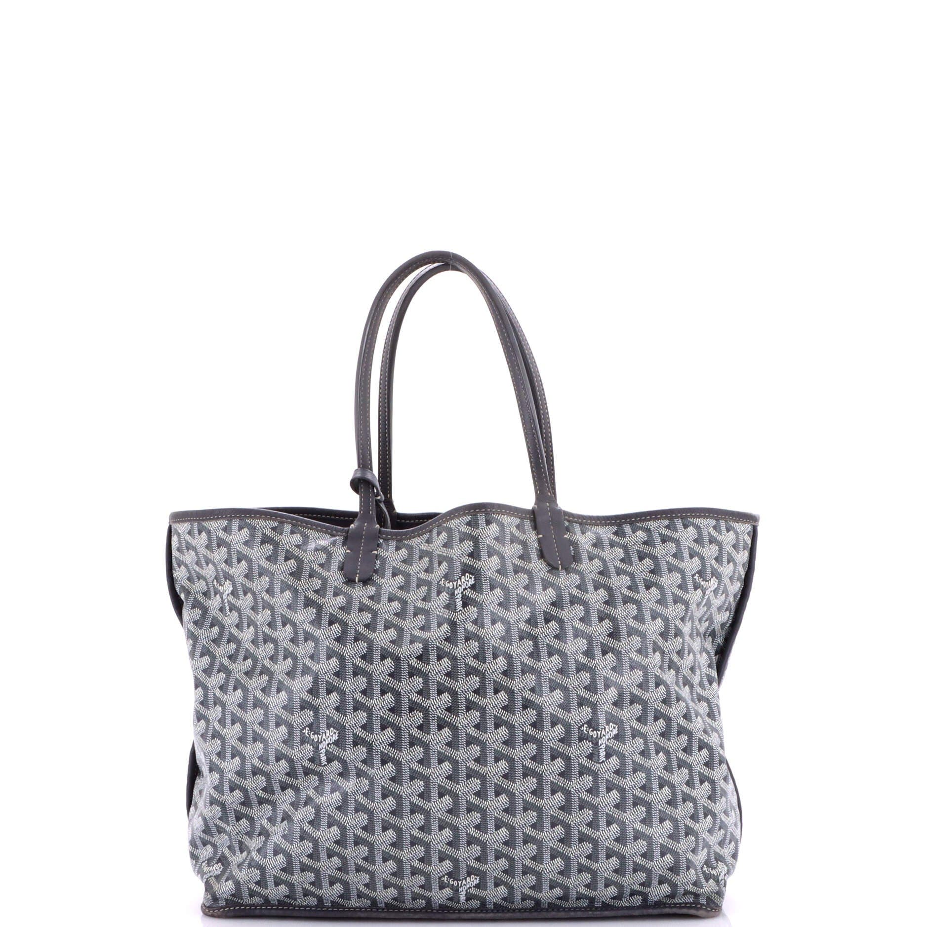 Anjou Reversible Tote Coated Canvas PM, Alternate, color, Gray