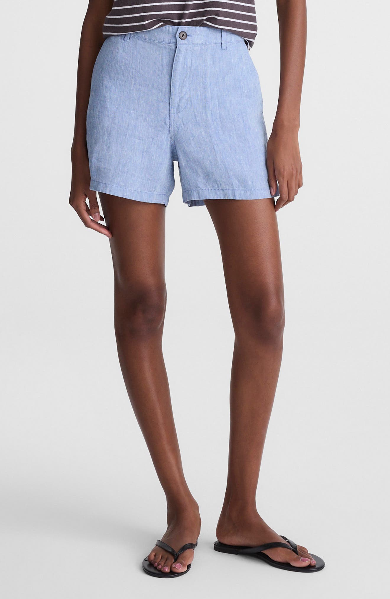 Zoe Linen Shorts - image 3