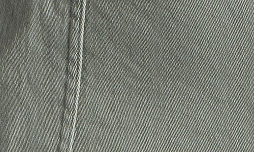 Wit & Wisdom 'ab'solution Frayed Patch Pocket High Waist Twill Shorts In Deep Seagrass