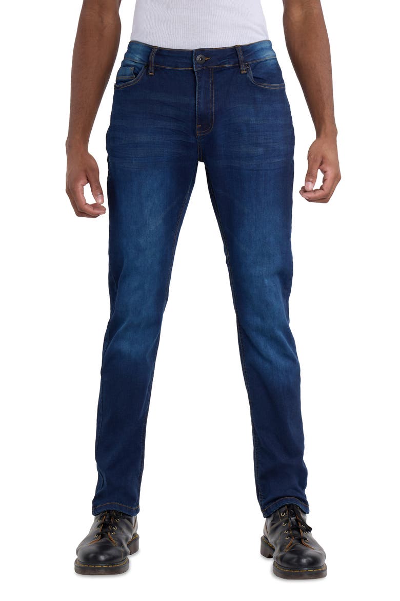 Cultura Slim Fit Stretch Jeans, Main, color, INDIGO