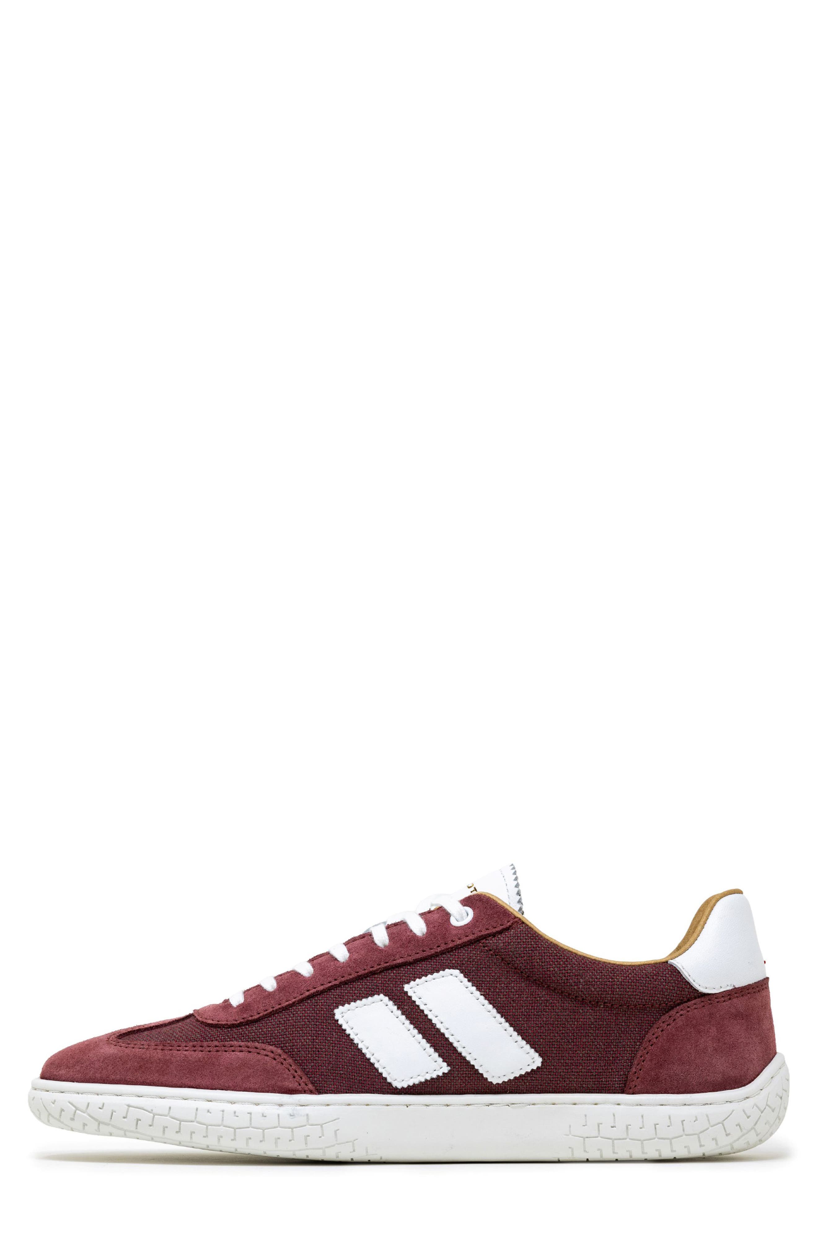 Evo Sneaker, Alternate, color, BURGUNDY