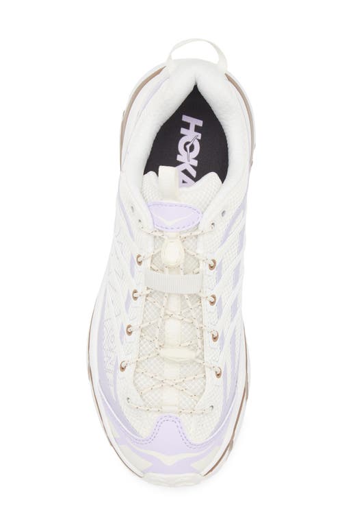 Hoka Mafate Three2 Wordmark Sneaker In White