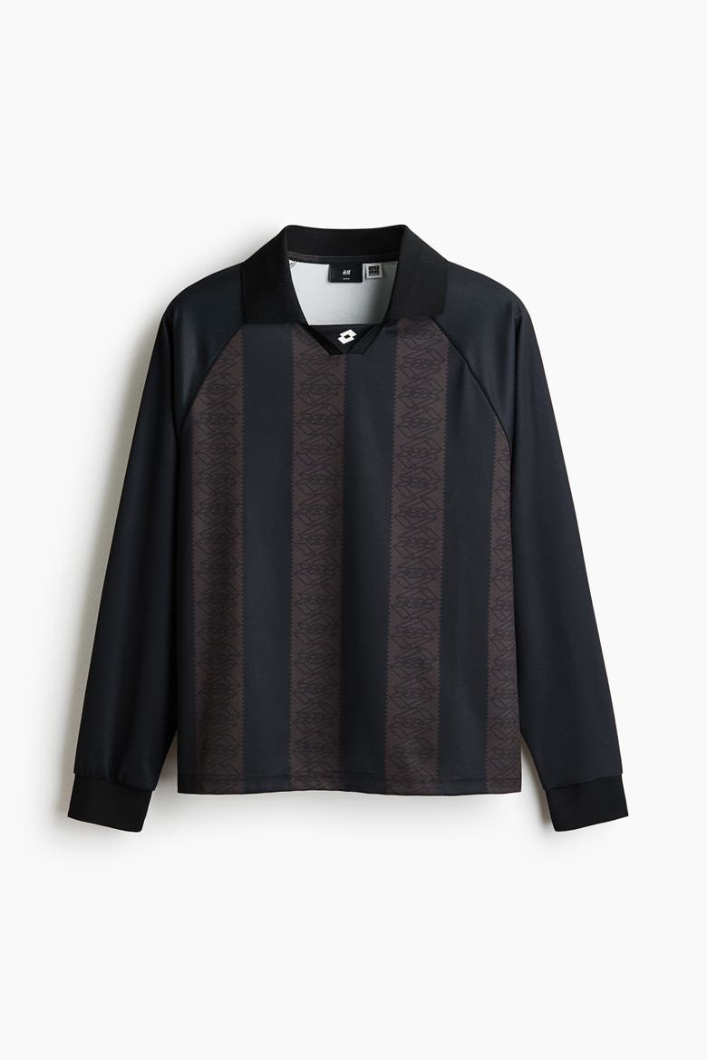 Loose-fit Soccer Jersey, Alternate, color, Black/Lotto