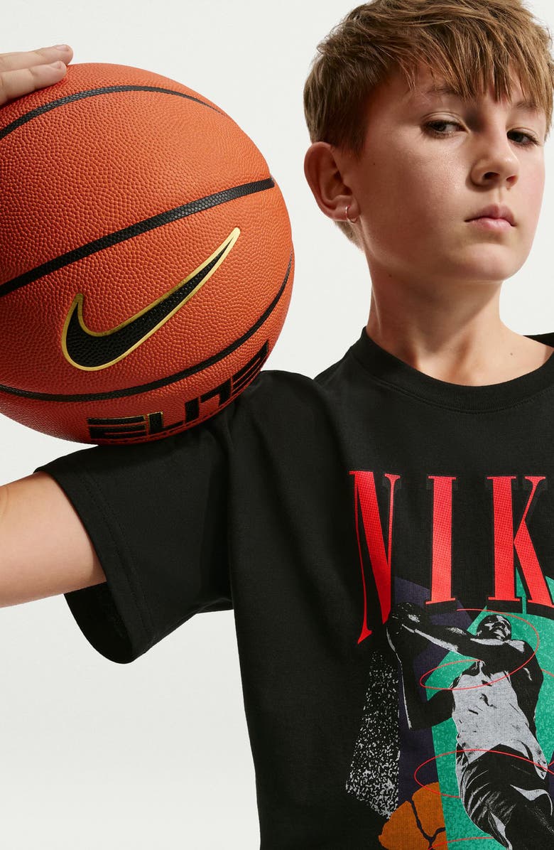 Nike Kids' Max90 Basketball Graphic T-Shirt, Alternate, color, Black