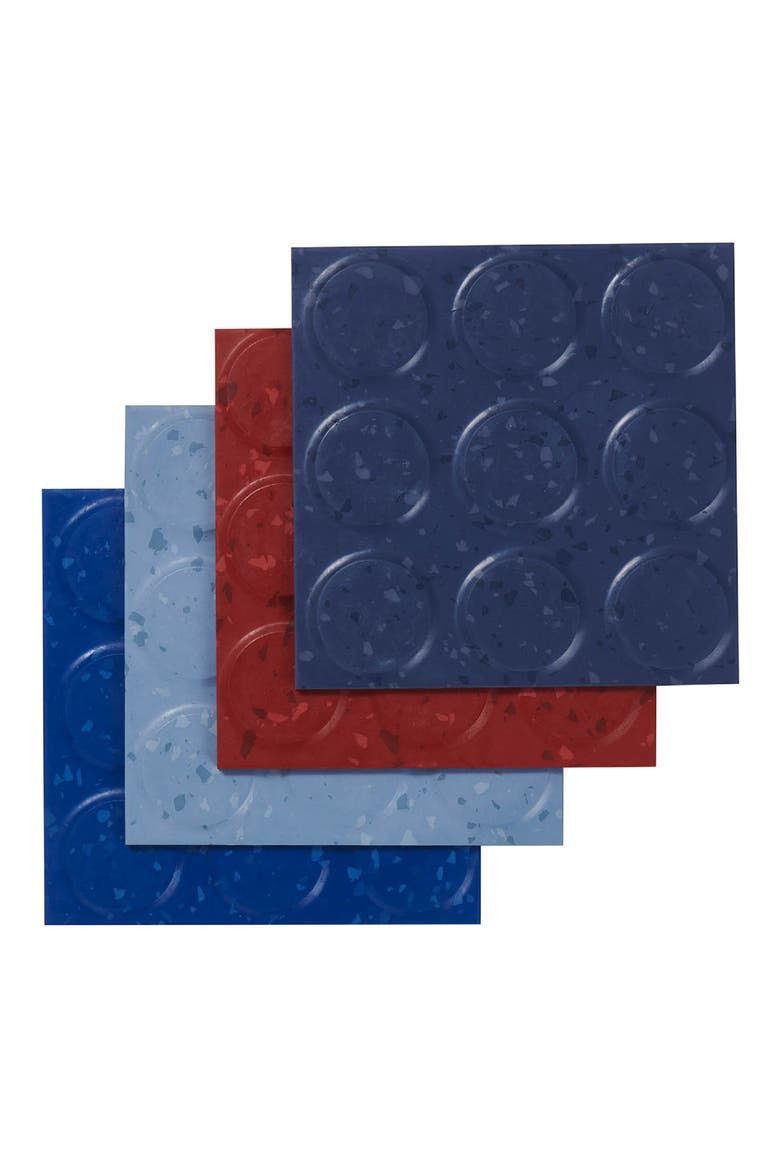 Flex Set of 4 Coasters, Alternate, color, NAUTICAL