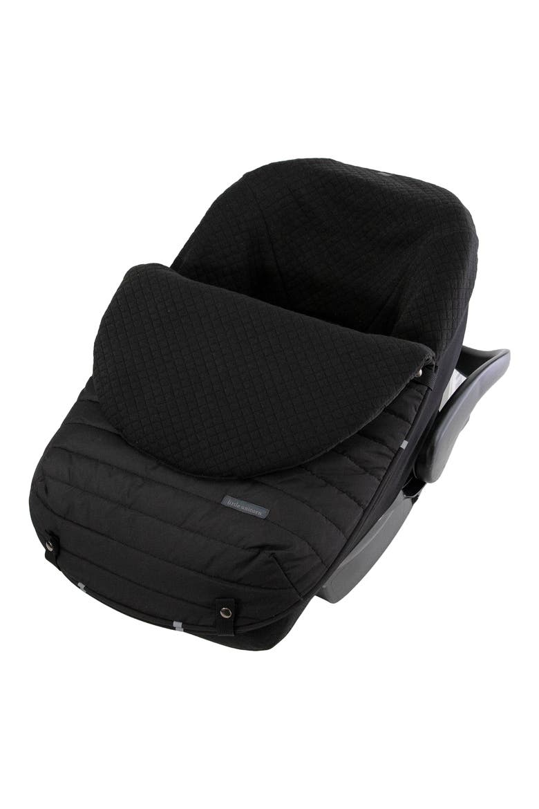 Infant Car Seat Footmuff, Main, color, BLACK