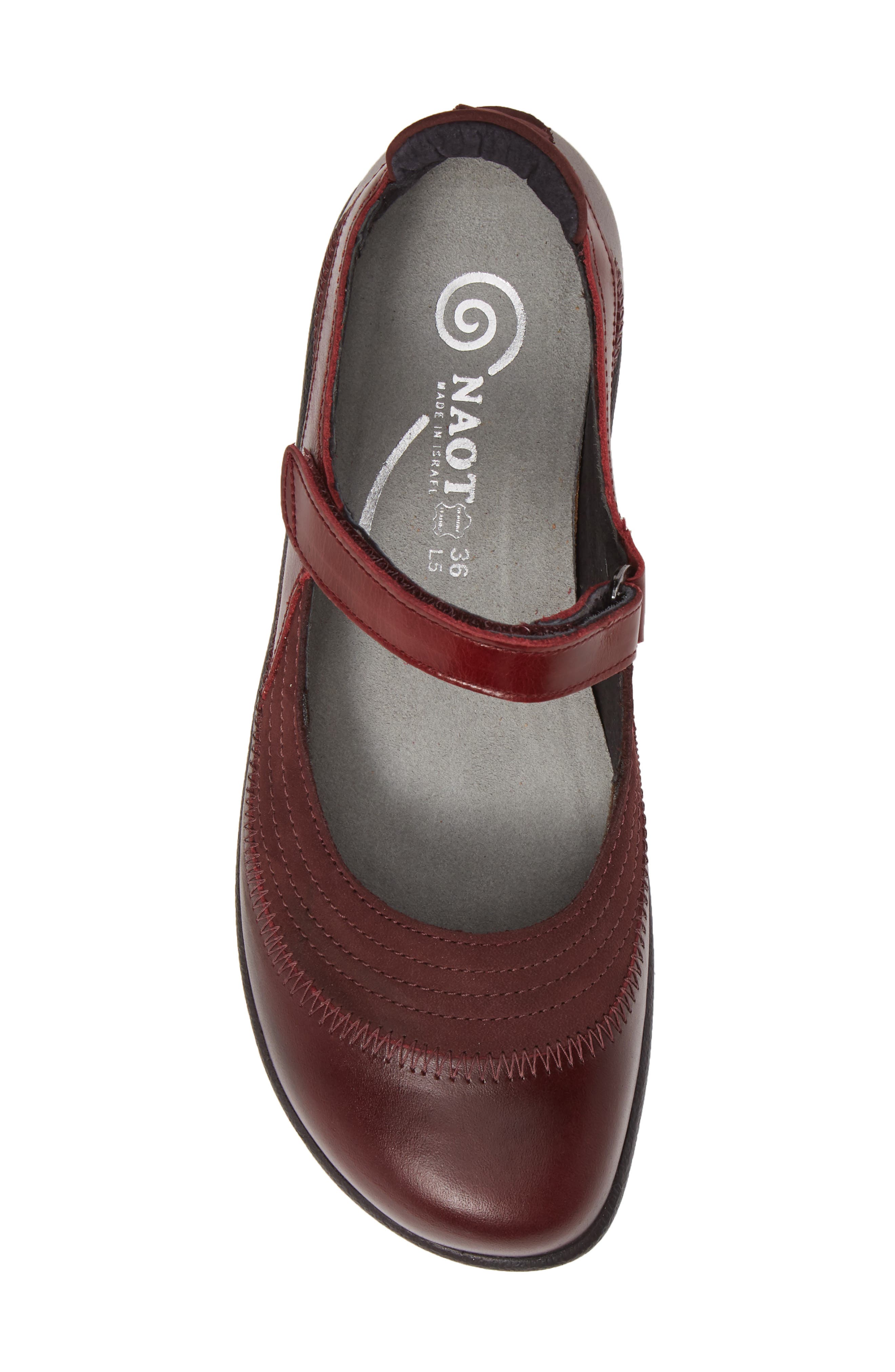 Kire Mary Jane Flat, Alternate, color, VIOLET/ BORDEAUX LEATHER