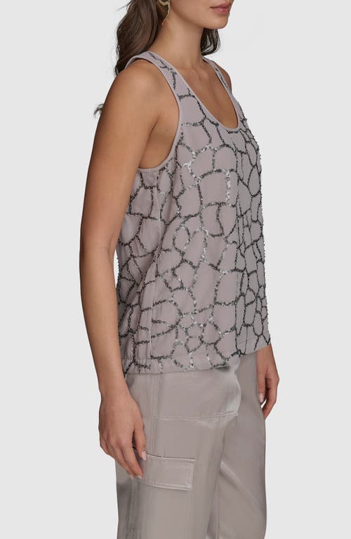 DONNA KARAN DONNA KARAN NEW YORK SEQUIN TANK 