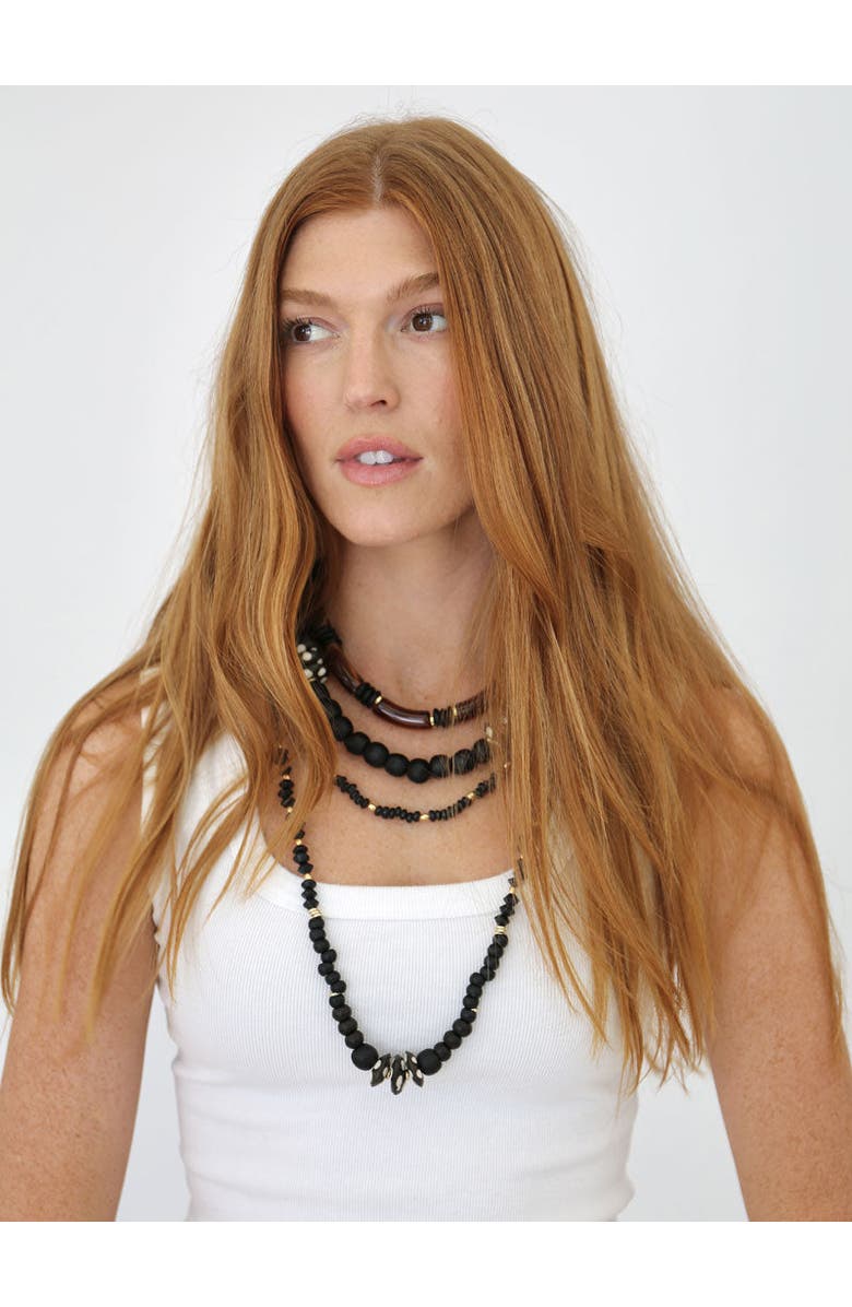 By Lilla Lbd Necklace, Alternate, color, Black