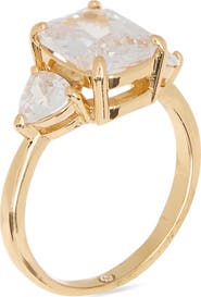 NORDSTROM RACK Cubic Zirconia Statement Ring
