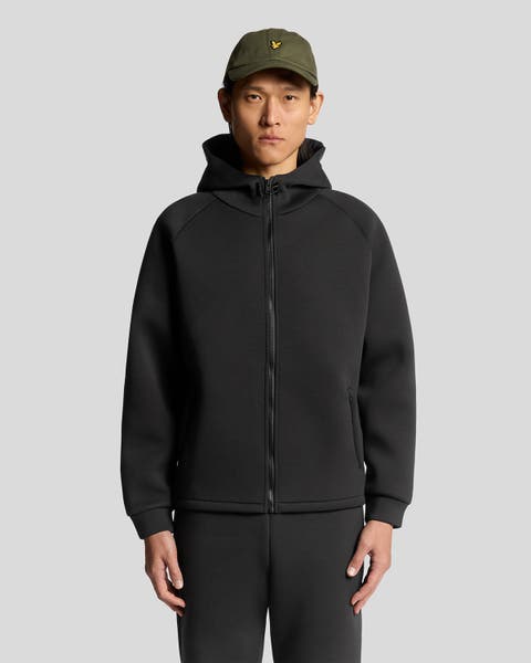 Neoprene Zip Through Hoodie