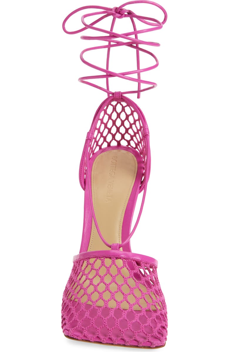 Bottega Veneta Stretch Lace-Up Sandal, Alternate, color,