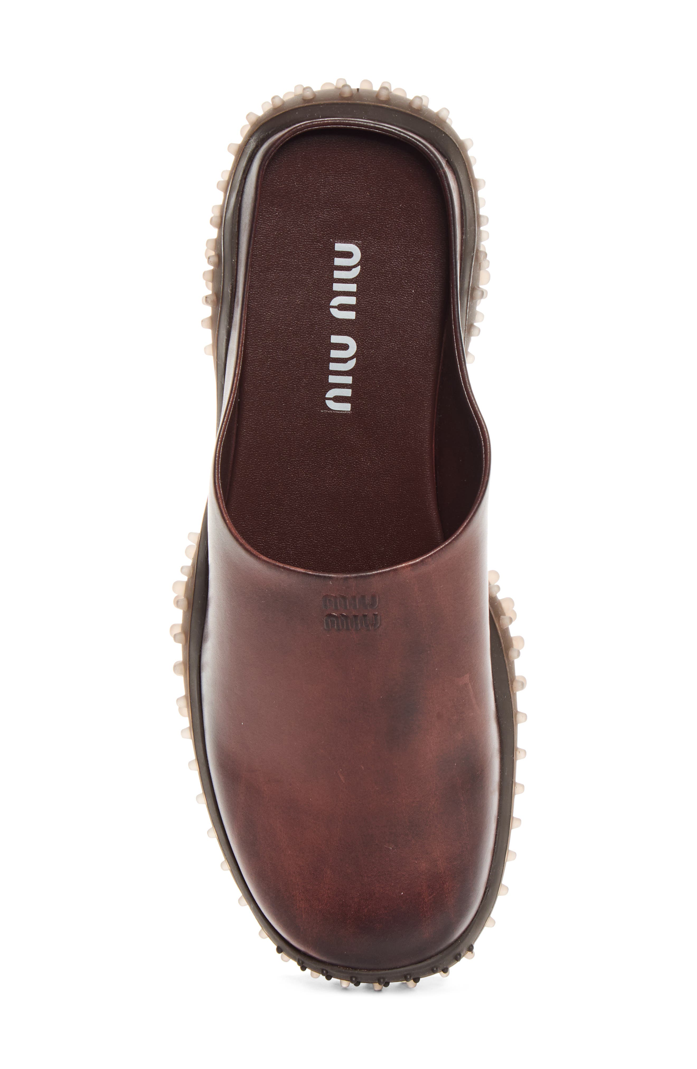 Leather Trail Mule, Alternate, color, CAFFE