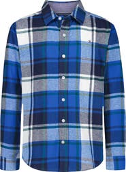 Tommy Hilfiger Kids' Long Sleeve Flannel Shirt