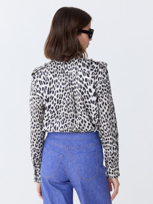 Callas Milano Mika Band-collar Shirt In Multi
