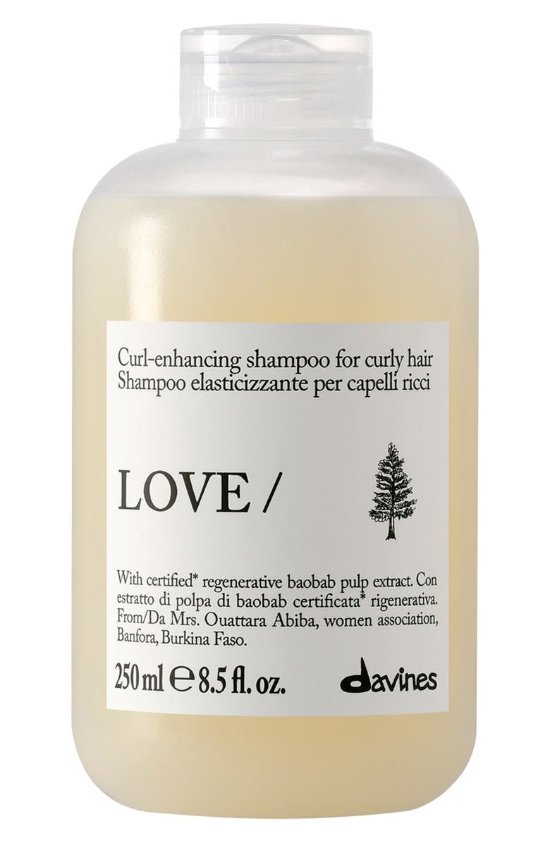Davines Love Curl Shampoo, Main, color, 