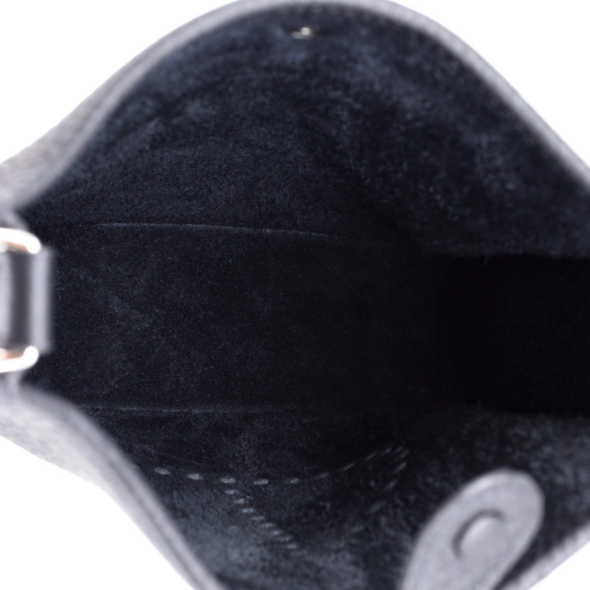 Pre-Owned Hermes Evelyne Bag Gen III Clemence TPM, Alternate, color, Bleu Nuit