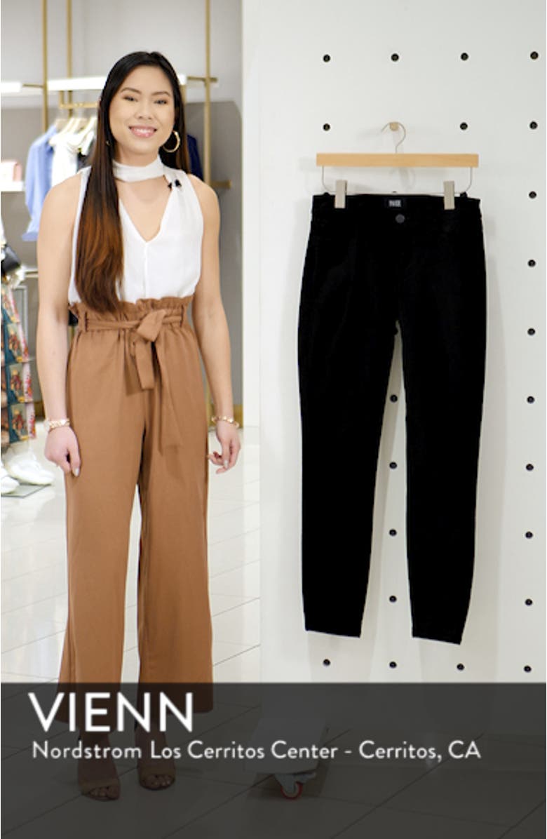 Verdugo Ultra Skinny Velvet Pants, sales video thumbnail