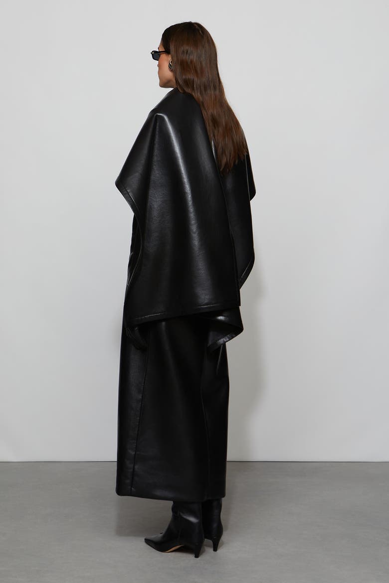 Wren Jacket In Leather, Alternate, color, Black