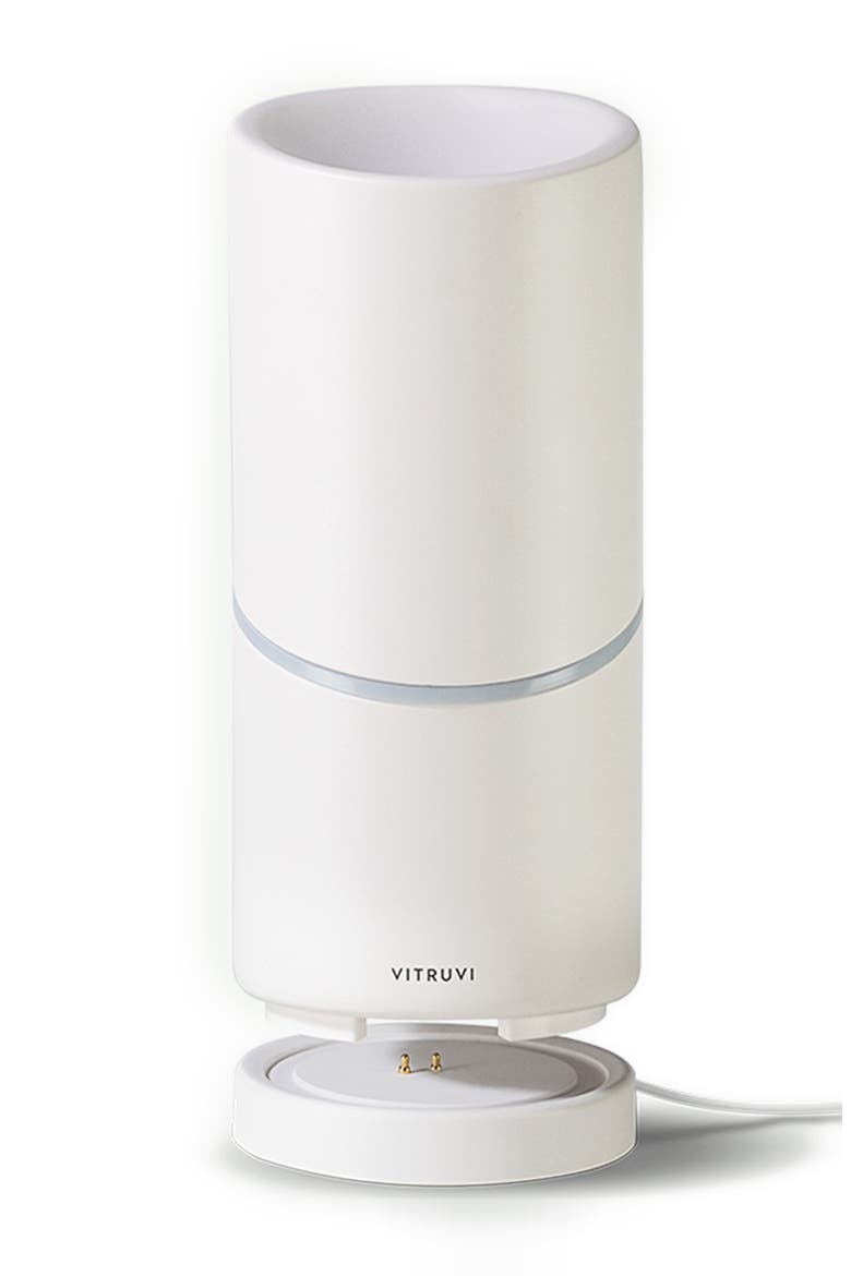 Move Cordless Essential Oil Diffuser, Main, color, WHITE