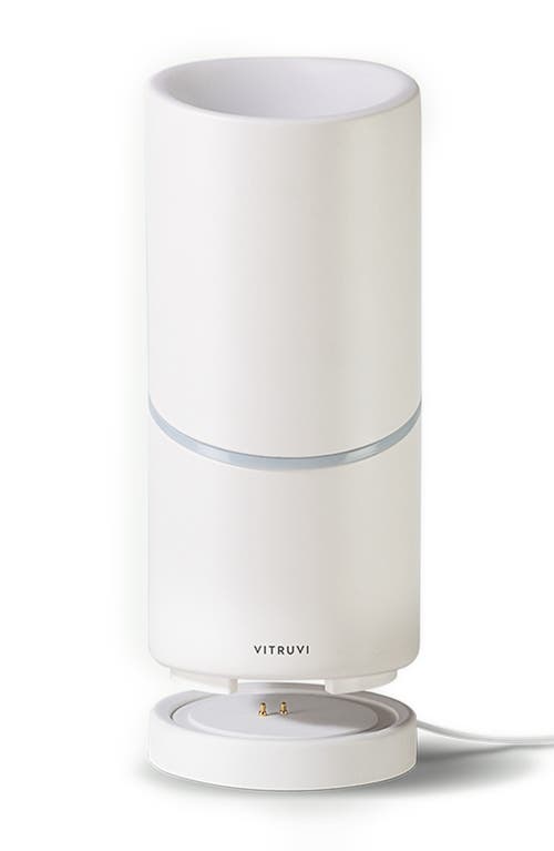 Vitruvi Move Cordless Essential Oil Diffuser in White 