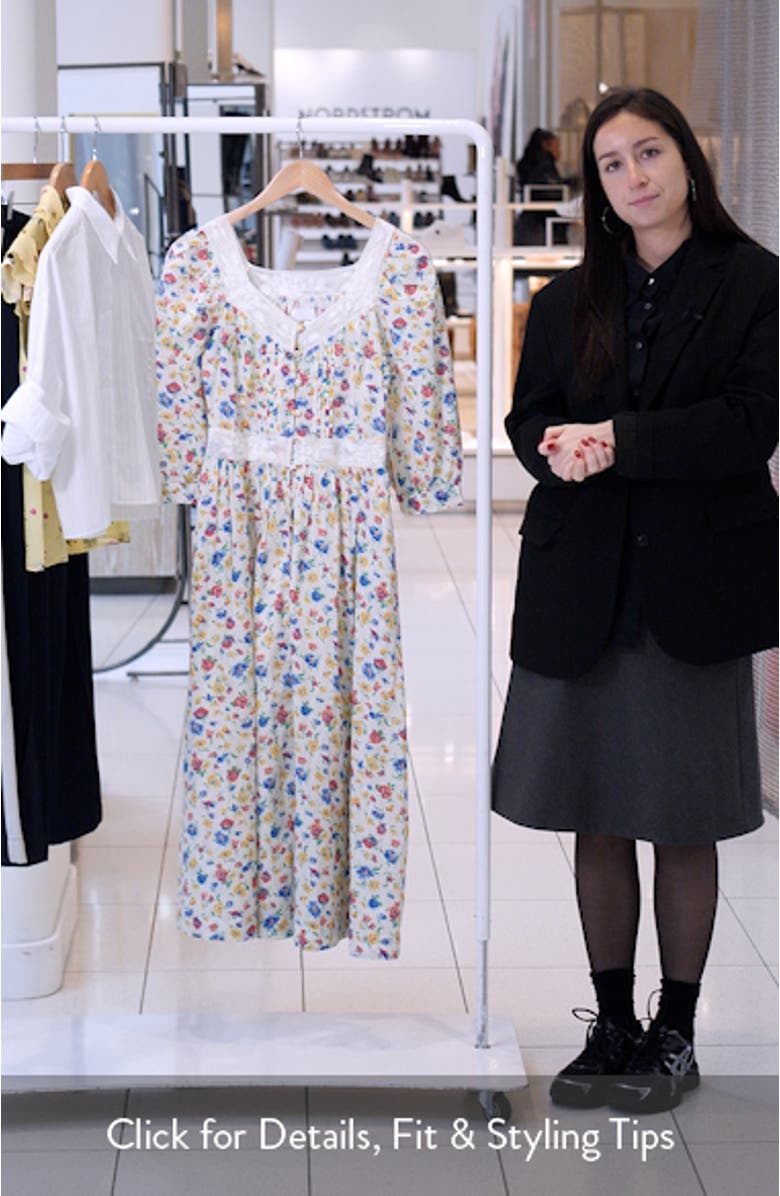 The Love Letter Floral Cotton Dress, sales video thumbnail