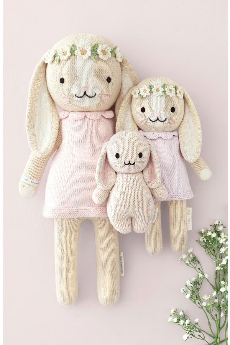 Little Hannah the Bunny Stuffed Animal, Alternate, color, VIOLET