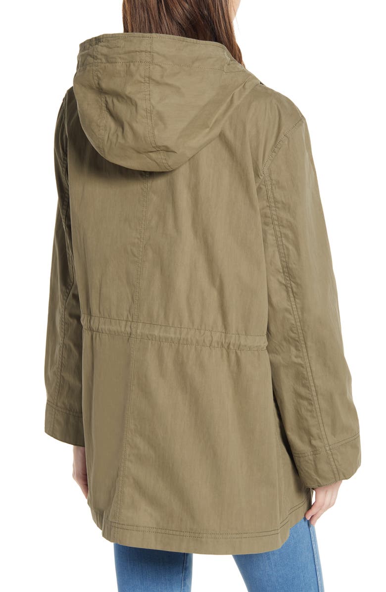 Madewell Water Resistant Raincoat, Alternate, color, 