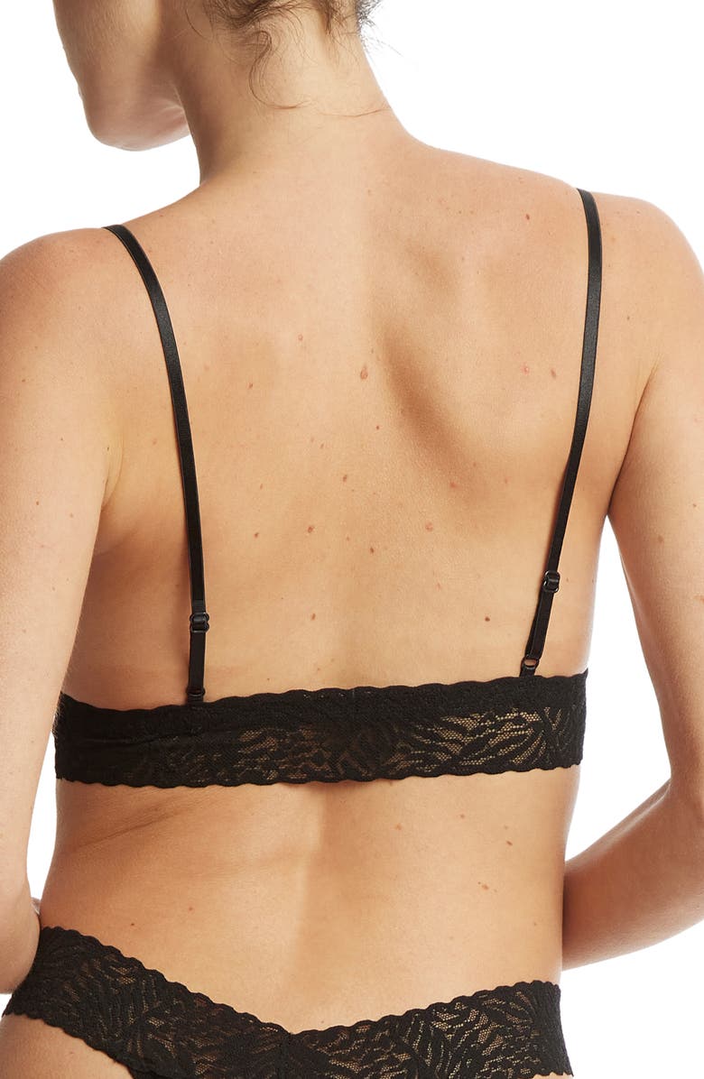 Hanky Panky Animal Max Lace Padded Bralette, Alternate, color,
