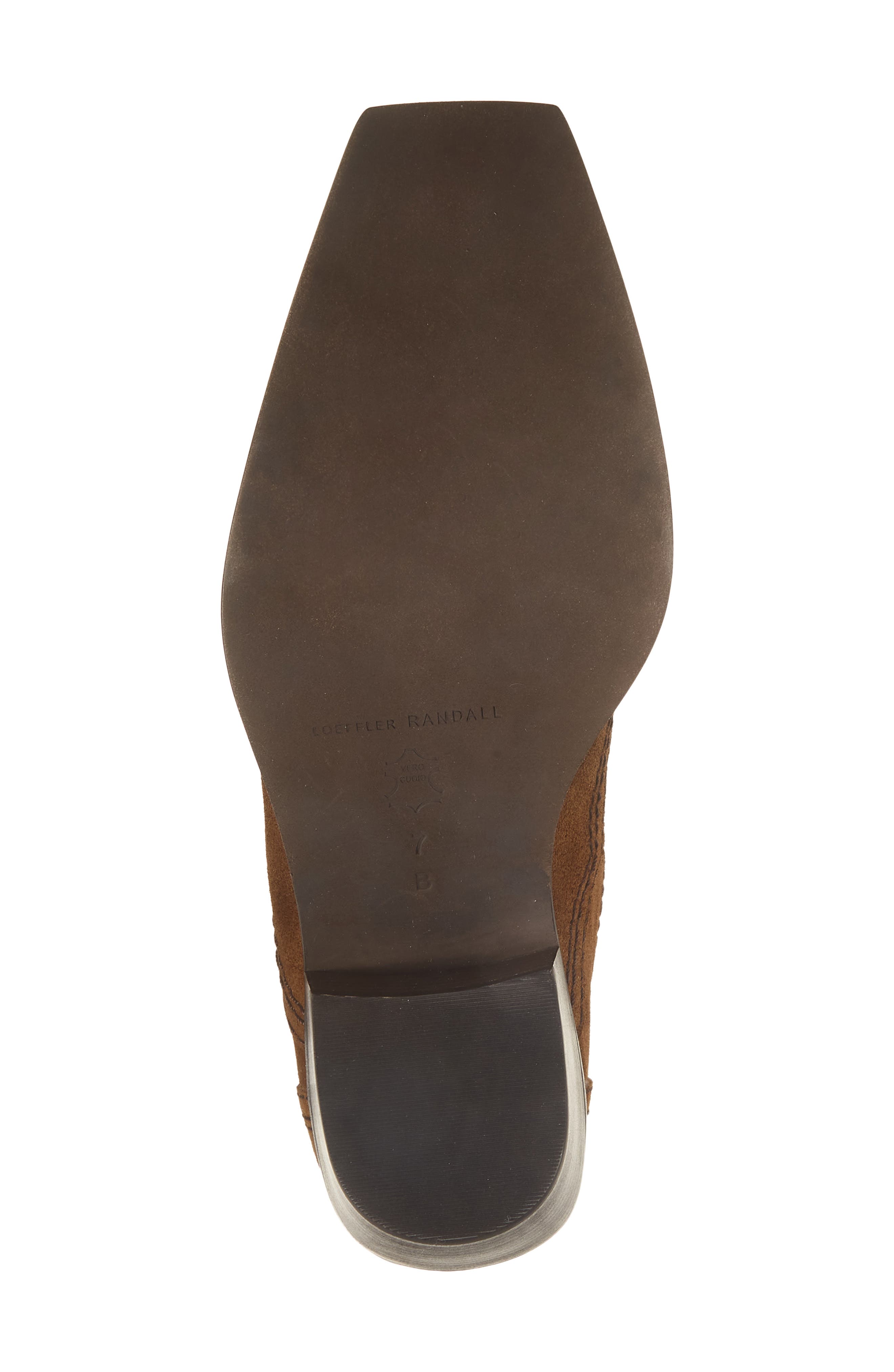Loeffler Randall Agnes Western Chelsea Boot, Alternate, color, Cacao Espresso