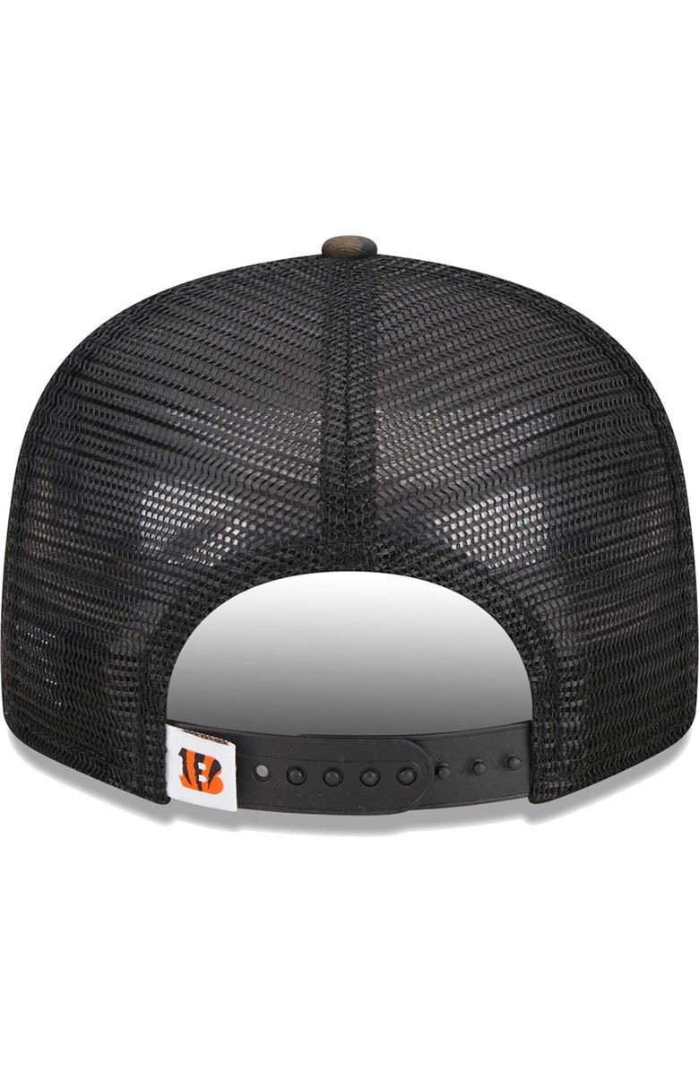 New Era Men's New Era Camo Cincinnati Bengals Main Trucker 9FIFTY Snapback Hat, Alternate, color, Camo