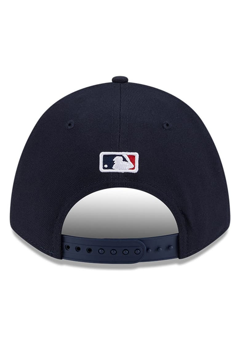 Men's New Era  Navy Minnesota Twins Player Replica 9FORTY Adjustable Hat, Alternate, color, Navy