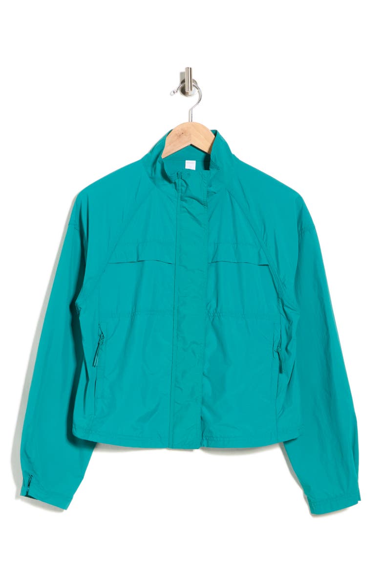 Tyra Crop Jacket, Alternate, color, QUETZAL GREEN