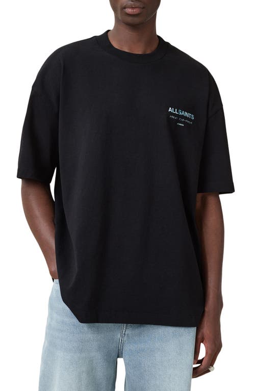 Allsaints Underground Oversize Graphic T-shirt