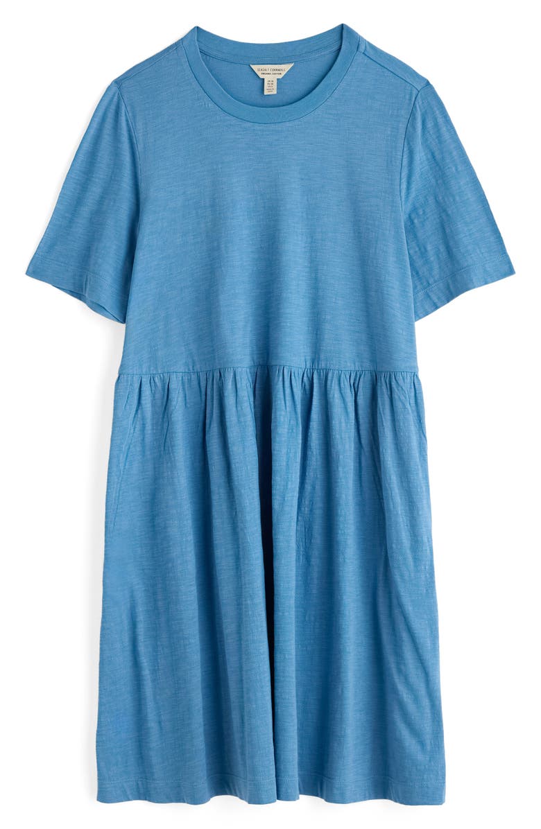 Seasalt Cornwall Hellandbridge T-Shirt Dress, Alternate, color, Sea Blue