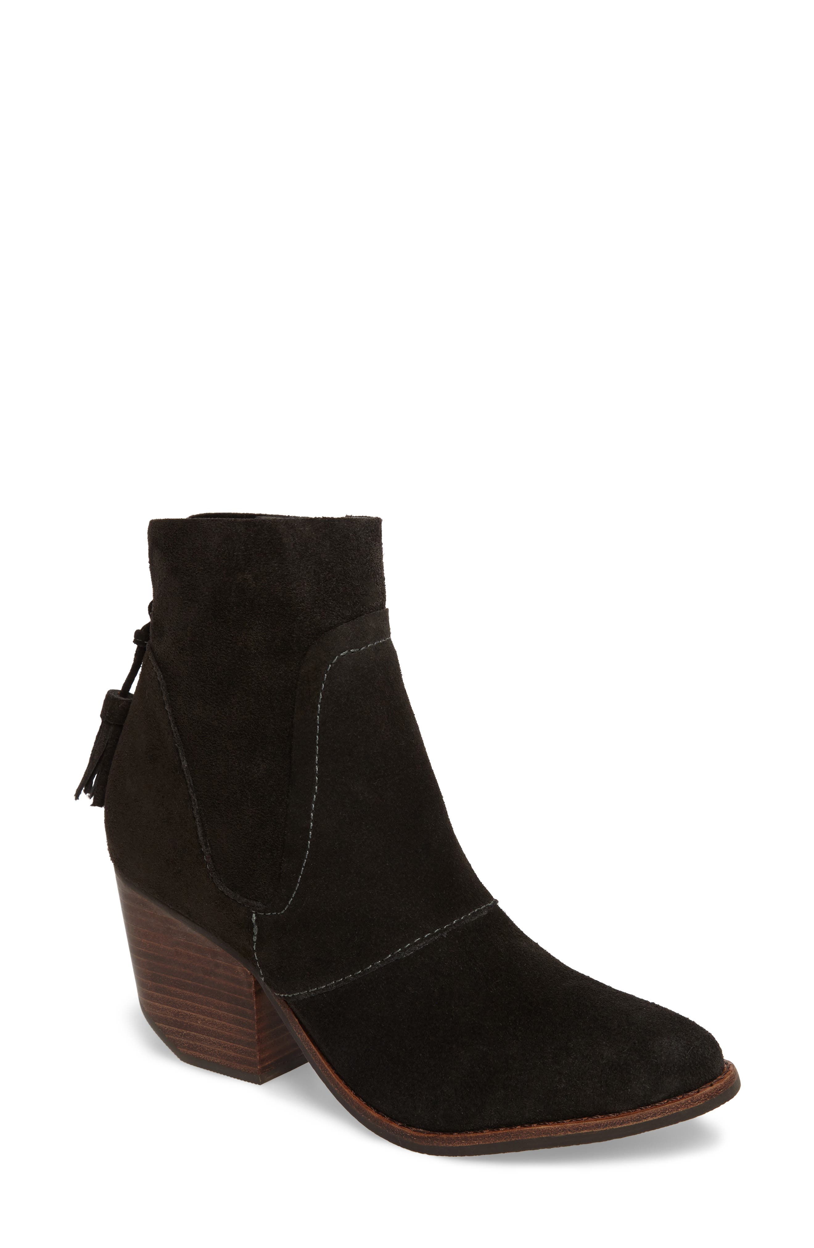 Matisse Laney Notched Heel Bootie, Main, color, 