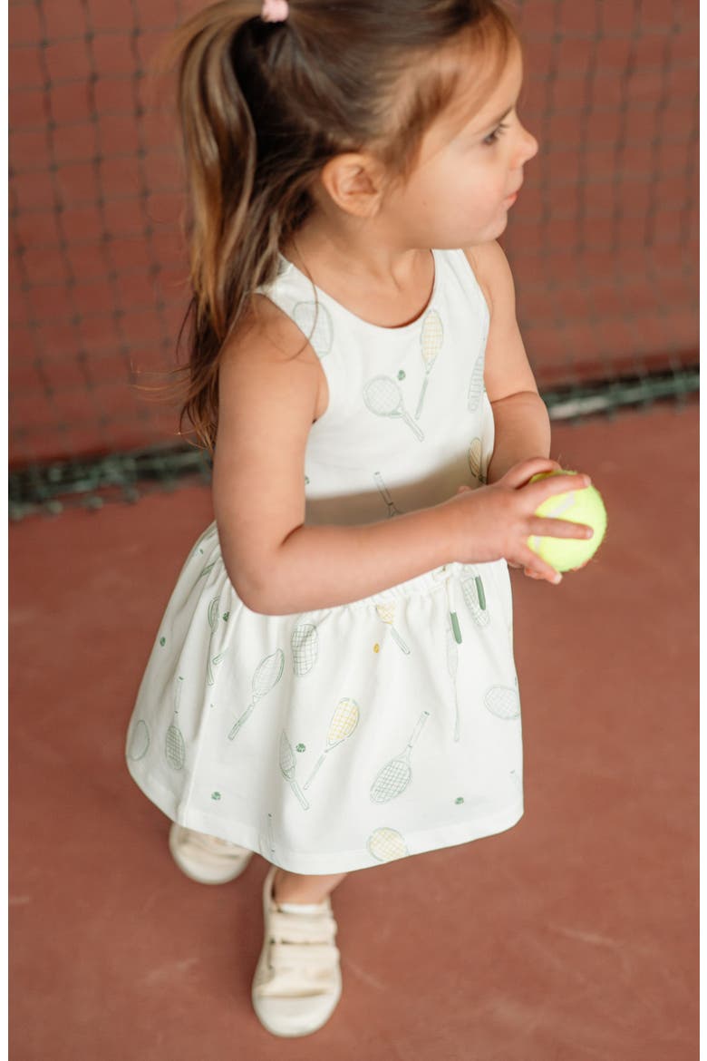 Kids' Tennis Organic Cotton Sundress, Alternate, color, DOUBLES