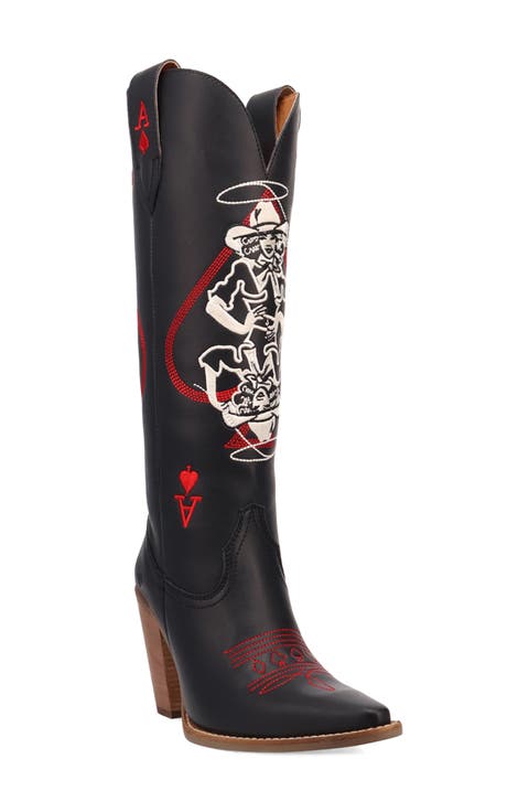 Ace of Spades Cowboy Boot (Women)