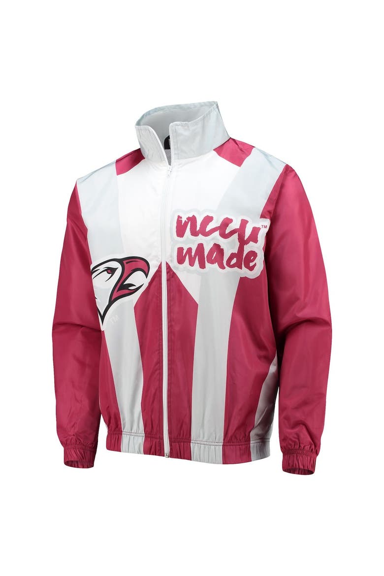Men's Tones of Melanin Maroon North Carolina Central Eagles Anorak Full-Zip Jacket, Alternate, color, Maroon